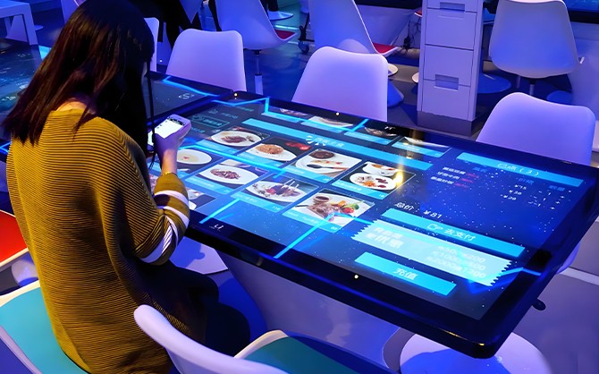 智慧餐廳訂餐圖片，智慧餐廳方案設計稿圖片，點餐系統小程序圖片